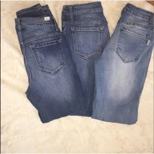 Ripped Skinny Jeans 3 pair!